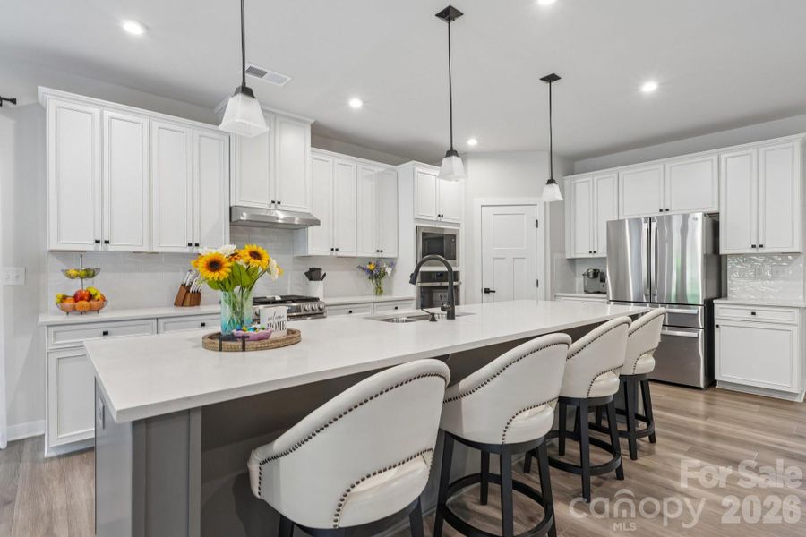 Furnished interior view inside a new home in , Indian Trail (Image 11).