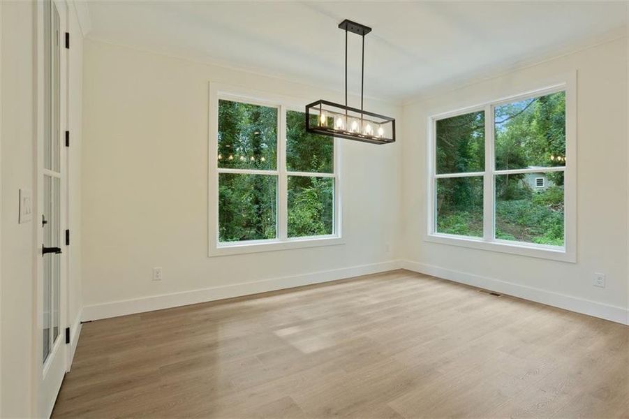 Spacious, unfurnished interior of a new home in , Canton (Image 39).