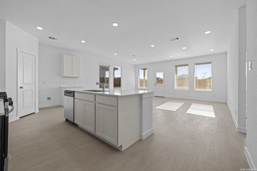 Furnished interior view inside a new home in Voss Farms, New Braunfels (Image 4). Furnished interior view inside a new home in Voss Farms, New Braunfels (Image 4).