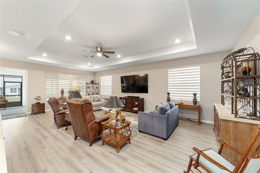 Furnished interior view inside a new home in , Ocala (Image 7).