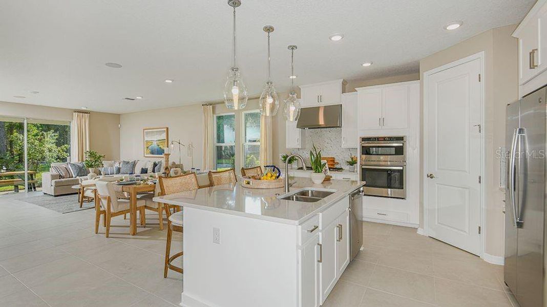 Furnished interior view inside a new home in Colbert Landings, Palm Coast (Image 9). Furnished interior view inside a new home in Colbert Landings, Palm Coast (Image 9).
