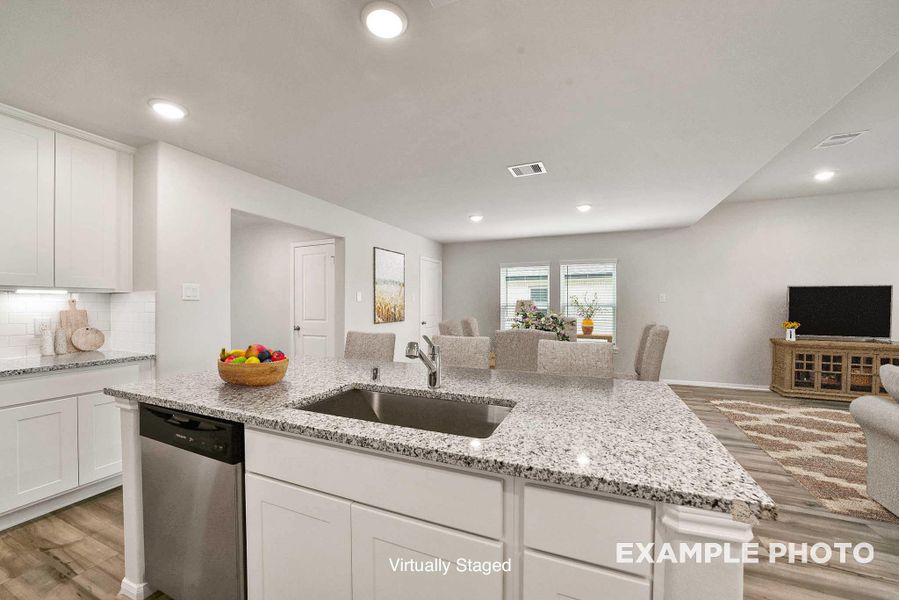 Furnished interior view inside a new home in Emberly, Beasley (Image 11).