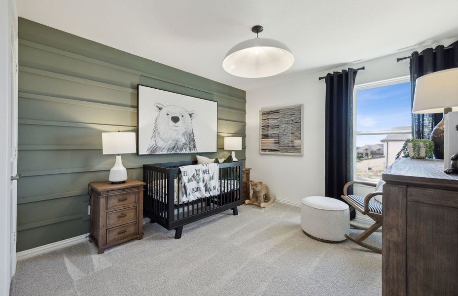 Furnished interior view inside a new home in Pecan Square, Northlake (Image 8).