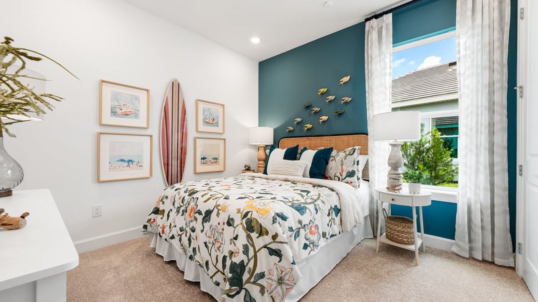 Representative furnished interior of a home built from the Milan by Taylor Morrison in Esplanade at Coasterra, Palmetto (Image 14). Representative furnished interior of a home built from the Milan by Taylor Morrison in Esplanade at Coasterra, Palmetto (Image 14).