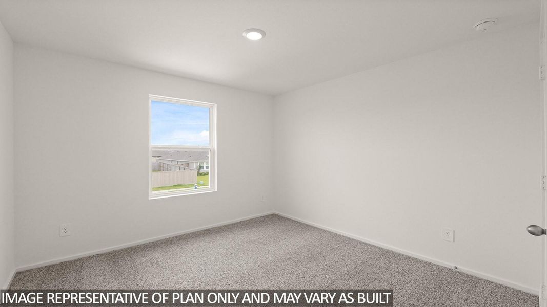 Spacious, unfurnished interior of a new home in The Canopies, Splendora (Image 11).