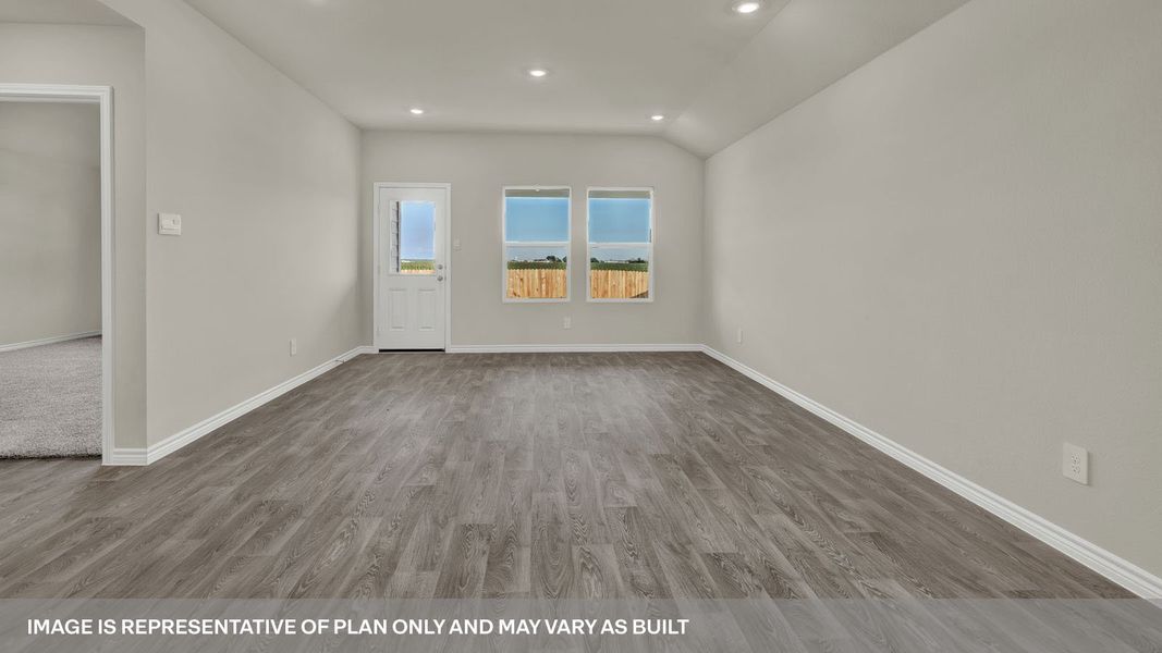 Spacious, unfurnished interior of a new home in Whisper South, San Marcos (Image 21).