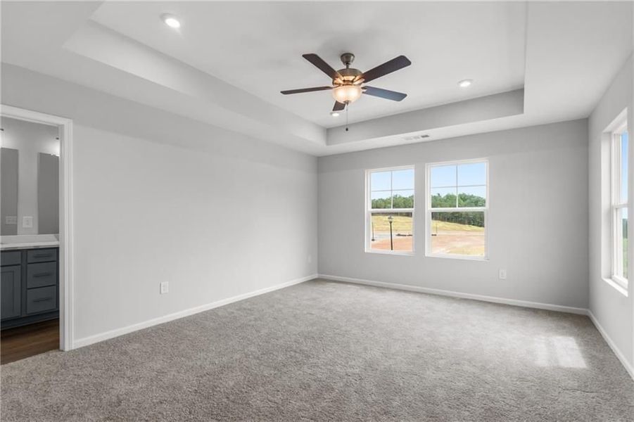 Spacious, unfurnished interior of a new home in Stegall Village, Emerson (Image 27).