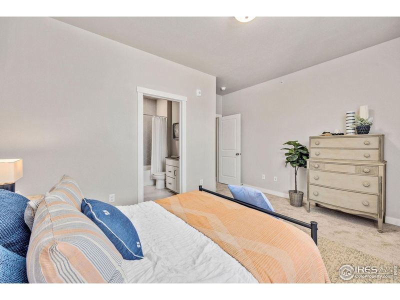 Furnished interior view inside a new home in Northfield at Old Town - Vista Collection, Fort Collins (Image 3).