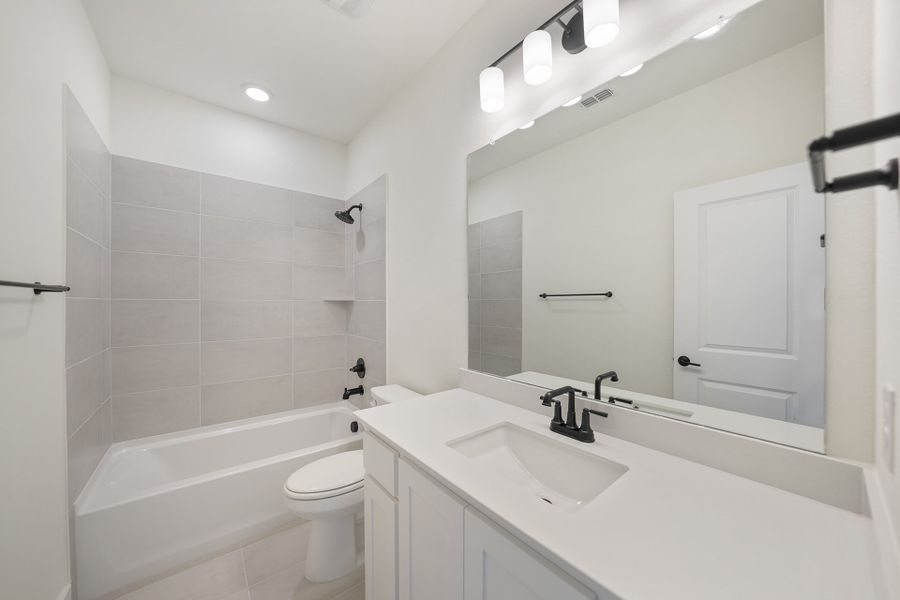 Furnished interior view inside a new home in Aster Park, McKinney (Image 14). Furnished interior view inside a new home in Aster Park, McKinney (Image 14).