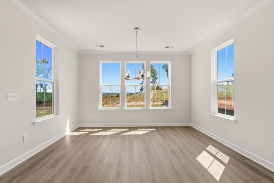 Spacious, unfurnished interior of a new home in Landmark Commons, Boiling Springs (Image 19).
