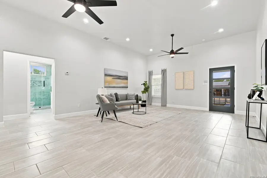 Furnished interior view inside a new home in , San Antonio (Image 10).