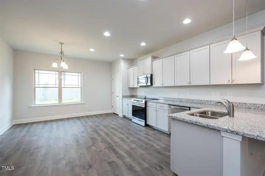 Representative furnished interior of a home built from the 2316 by Adams Homes in Hidden Pines, Cameron (Image 4).