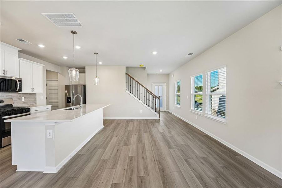 Furnished interior view inside a new home in Hemingway - Reserve Series, Cumming (Image 14).