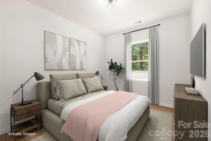 Furnished interior view inside a new home in , Cherryville (Image 27).