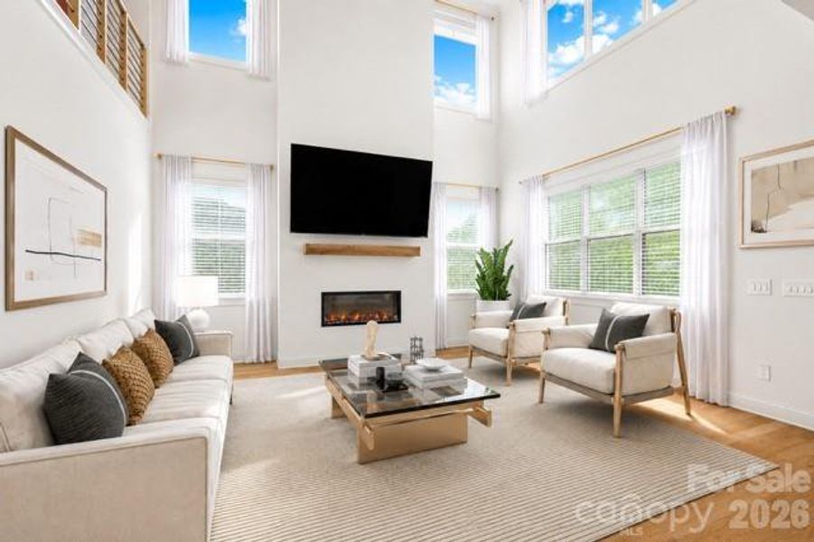 Virtually Staged Open Floorplan Virtually Staged Open Floorplan