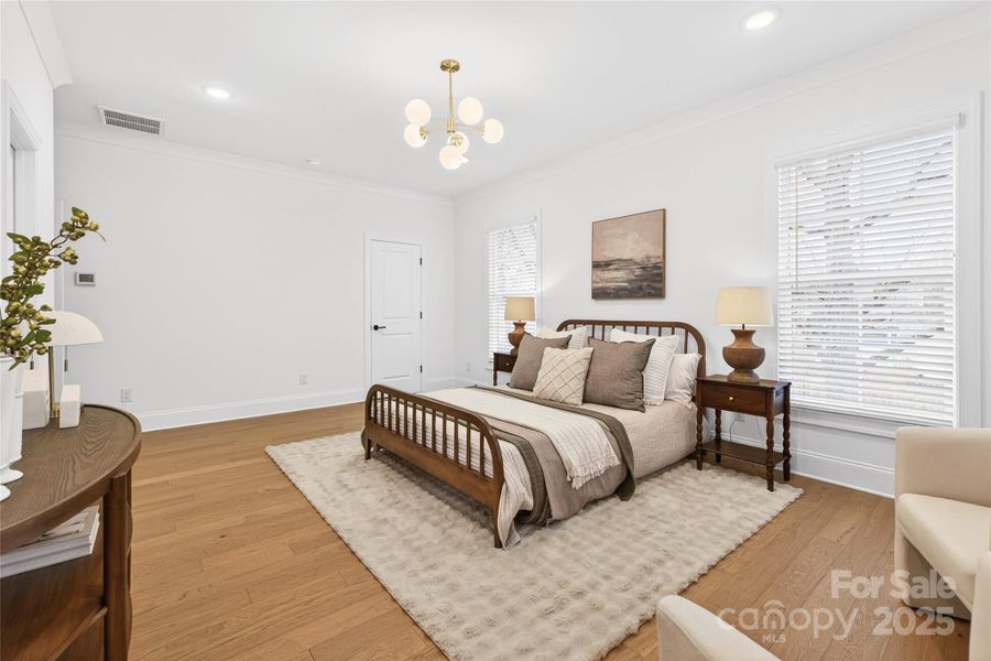 Furnished interior view inside a new home in , Charlotte (Image 11). Furnished interior view inside a new home in , Charlotte (Image 11).