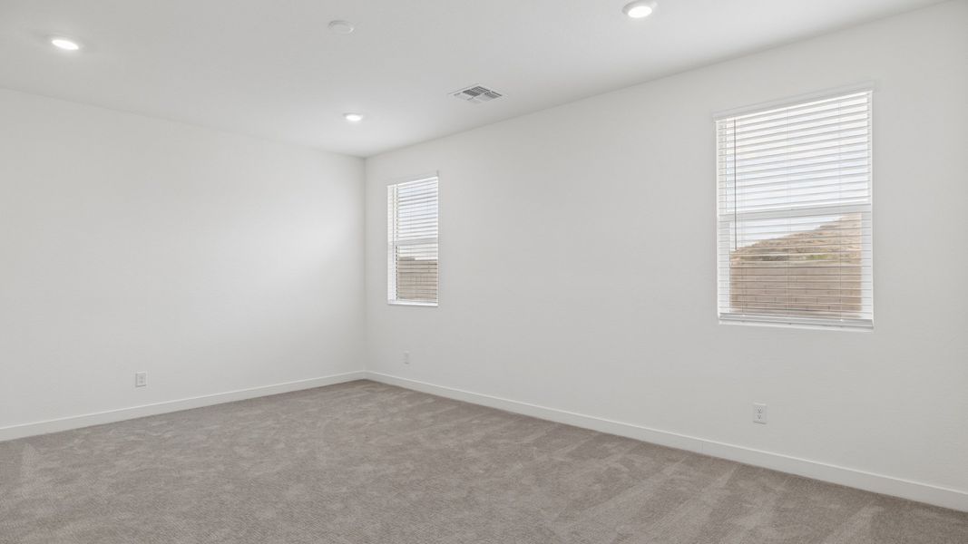 Representative unfurnished interior of a home built from the Phoenician by D.R. Horton in The Ridge at Stone Butte, Phoenix (Image 24).