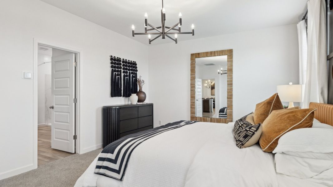 Representative furnished interior of a home built from the Courtland by D.R. Horton in Quail Ranch, San Tan Valley (Image 30).