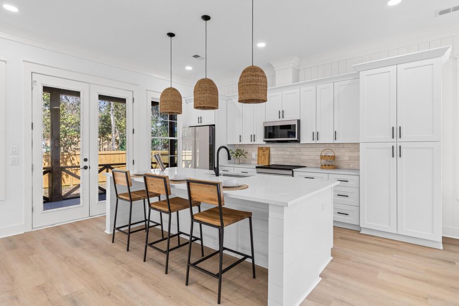 Furnished interior view inside a new home in , North Charleston (Image 9).