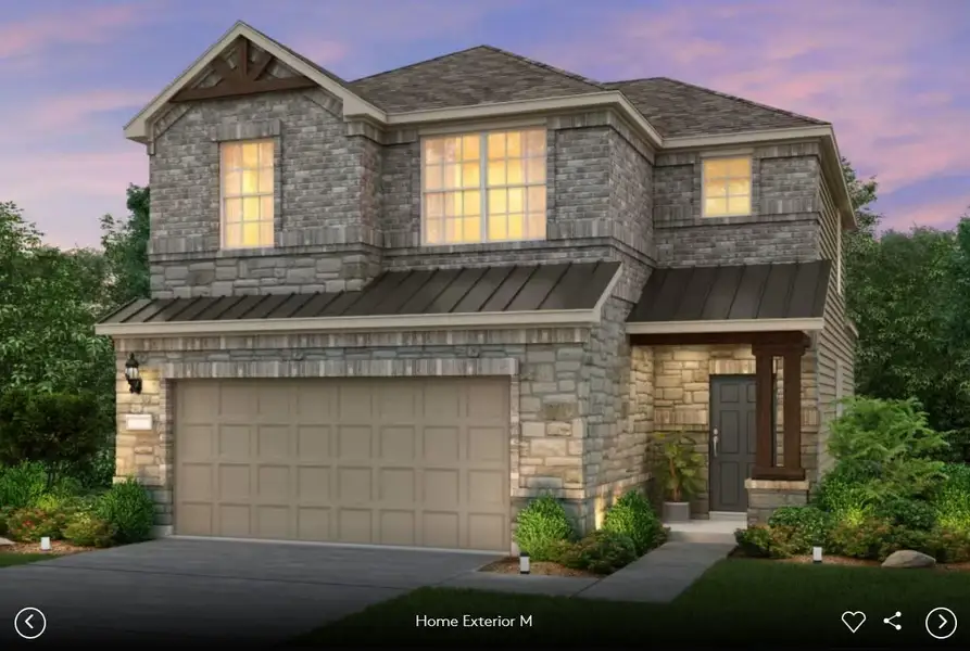 Pulte Homes, Nelson elevation M, rendering Pulte Homes, Nelson elevation M, rendering