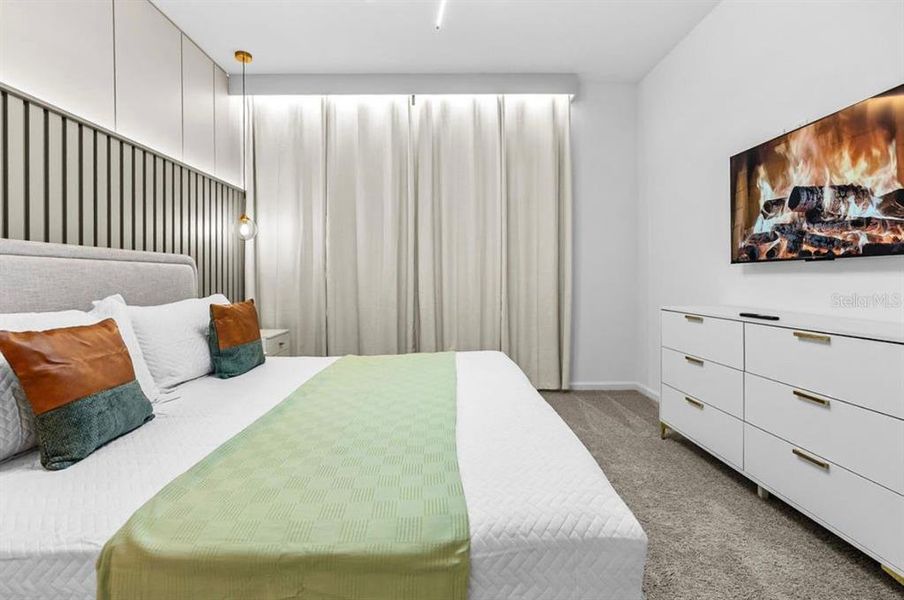 Furnished interior view inside a new home in Solara Resort, Kissimmee (Image 7). Furnished interior view inside a new home in Solara Resort, Kissimmee (Image 7).