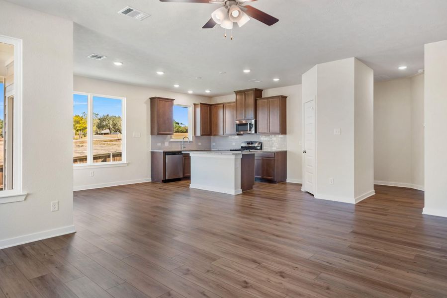 Furnished interior view inside a new home in , Brenham (Image 10). Furnished interior view inside a new home in , Brenham (Image 10).