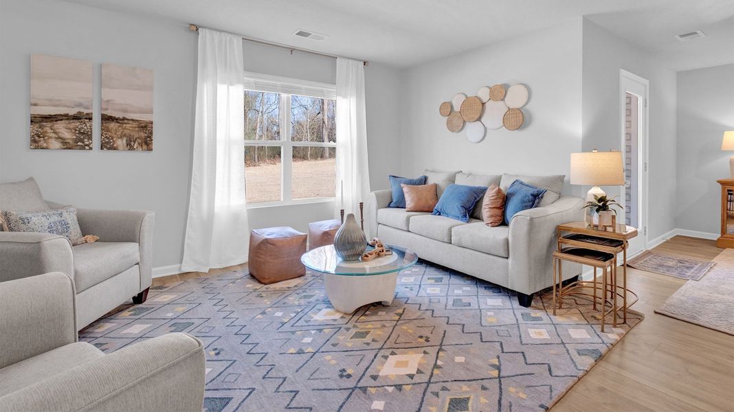 Furnished interior view inside a new home in Riggs Pointe, Millington (Image 17).