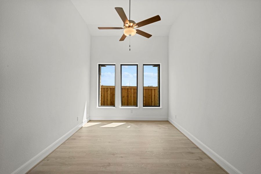 Spacious, unfurnished interior of a new home in Dunham Pointe, Cypress (Image 23). Spacious, unfurnished interior of a new home in Dunham Pointe, Cypress (Image 23).