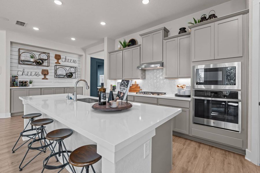 Furnished interior view inside a new home in Esperanza, Boerne (Image 25).