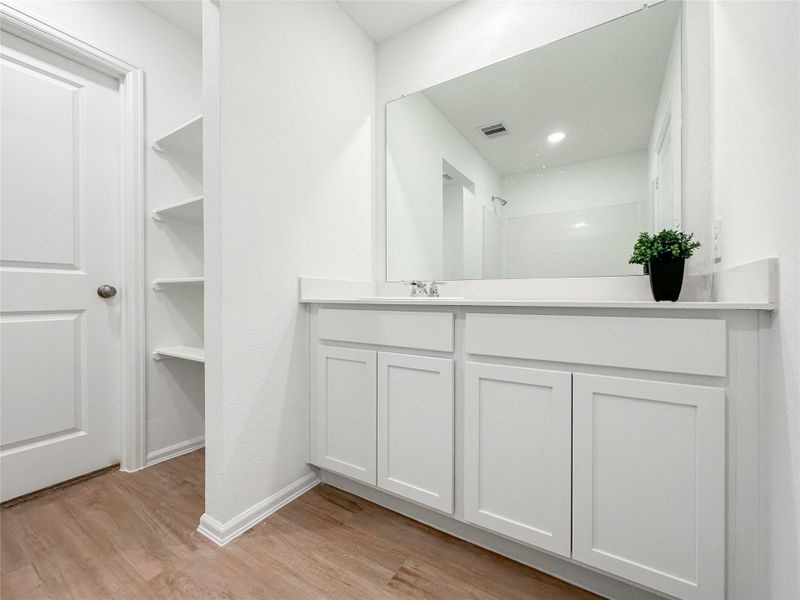 Furnished interior view inside a new home in Ladera Trails: Cottage Collection, Conroe (Image 5). Furnished interior view inside a new home in Ladera Trails: Cottage Collection, Conroe (Image 5).