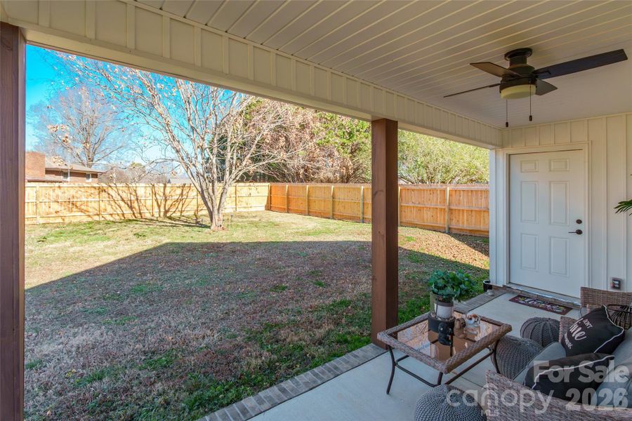 Exterior details and patio area of a home in , Albemarle (Image 18).