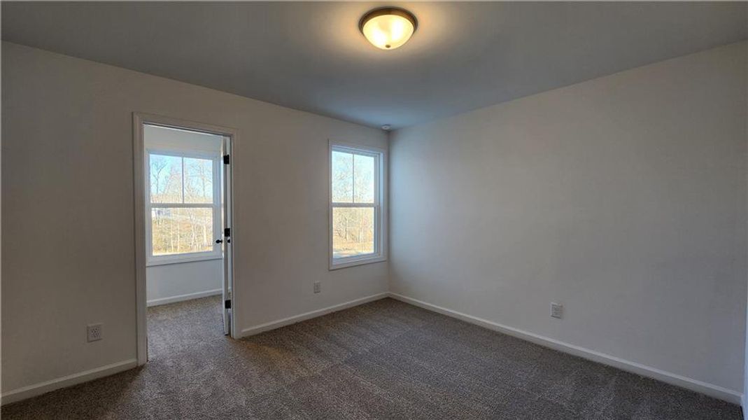 Spacious, unfurnished interior of a new home in The Estates at Casteel, Bethlehem (Image 25).