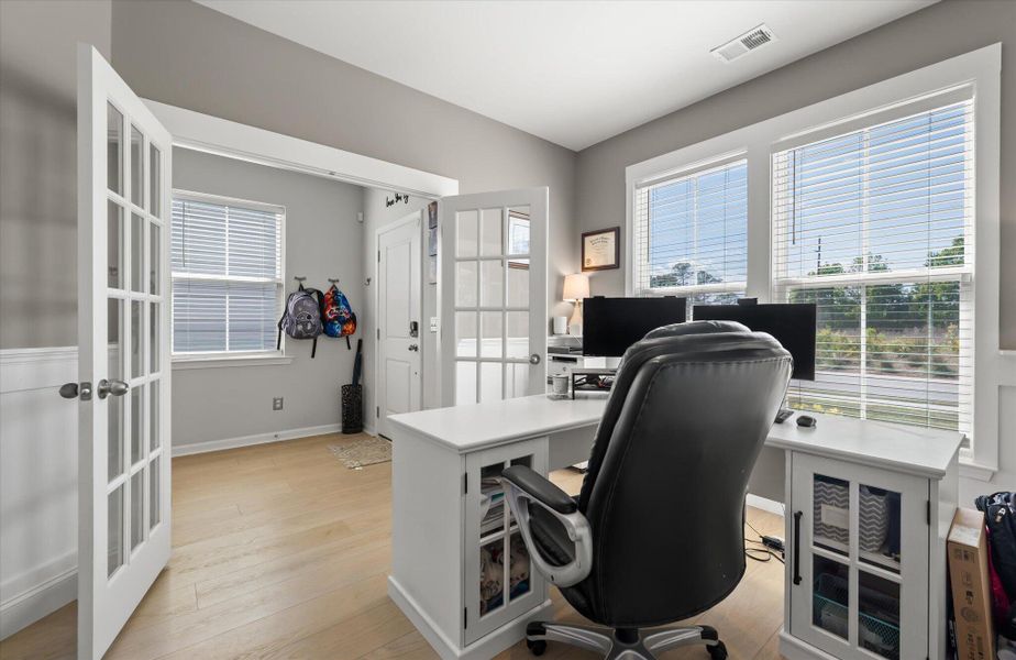 Furnished interior view inside a new home in , Johns Island (Image 33).