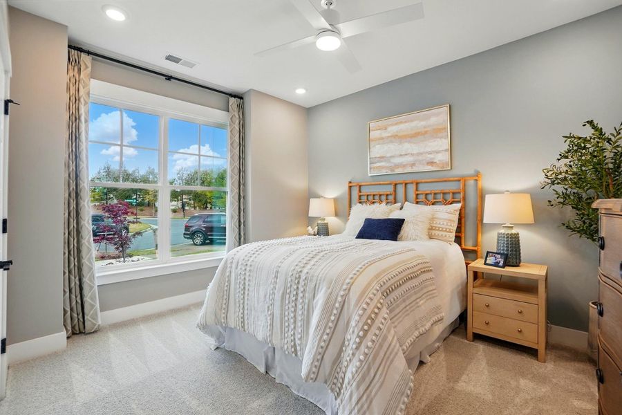 Furnished interior view inside a new home in Heritage - 55+ Community, Indian Trail (Image 30).