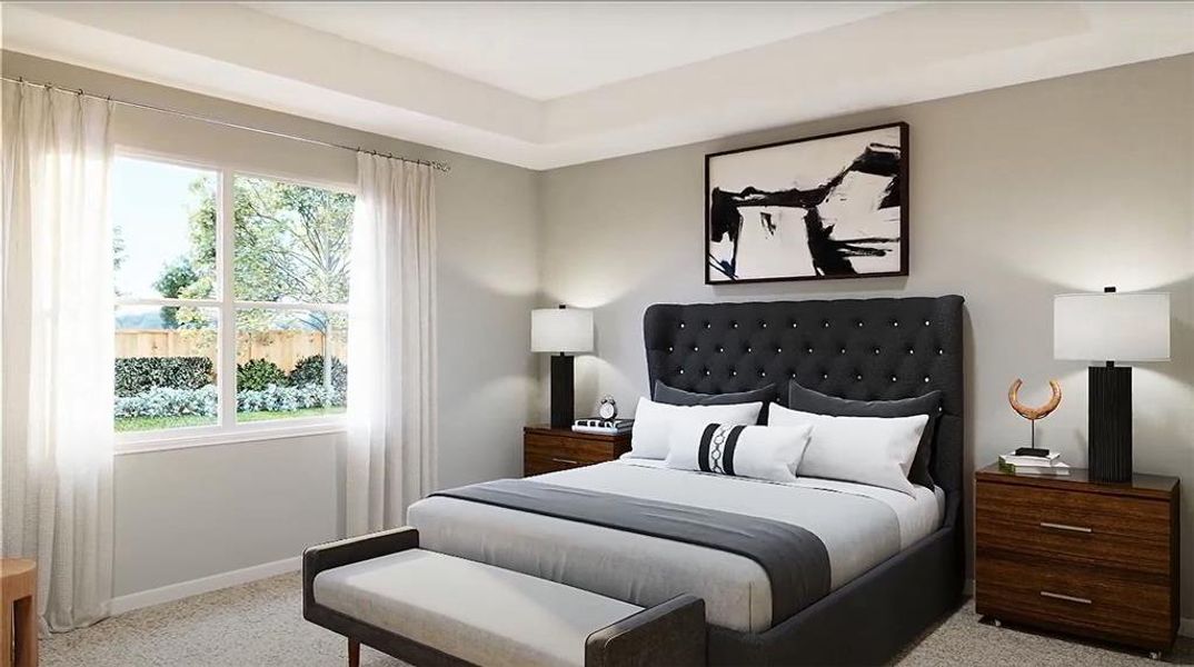 Furnished interior view inside a new home in Deer Creek, Fort Worth (Image 7). Furnished interior view inside a new home in Deer Creek, Fort Worth (Image 7).