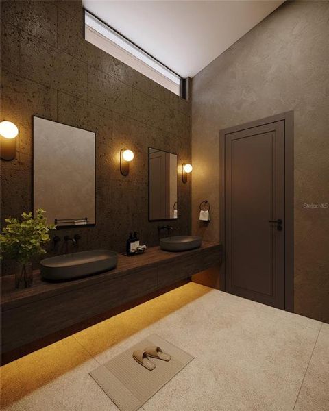 Furnished interior view inside a new home in , Sarasota (Image 8). Furnished interior view inside a new home in , Sarasota (Image 8).