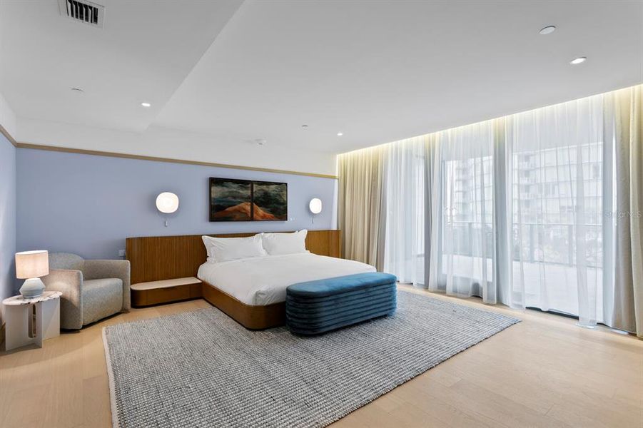 Furnished interior view inside a new home in , Tampa (Image 47). Furnished interior view inside a new home in , Tampa (Image 47).