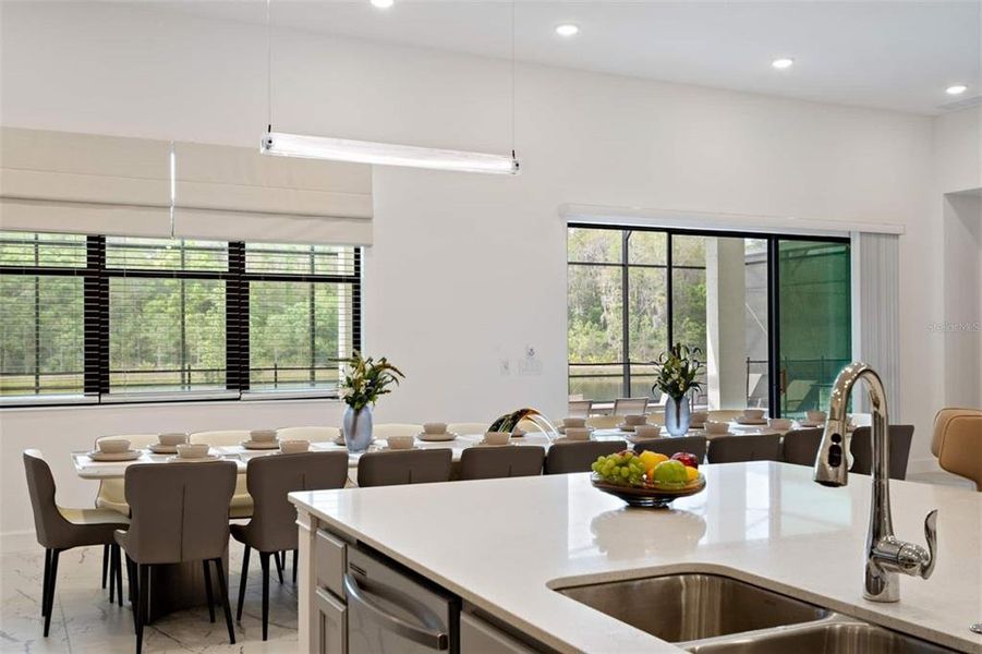 Furnished interior view inside a new home in , Kissimmee (Image 17).