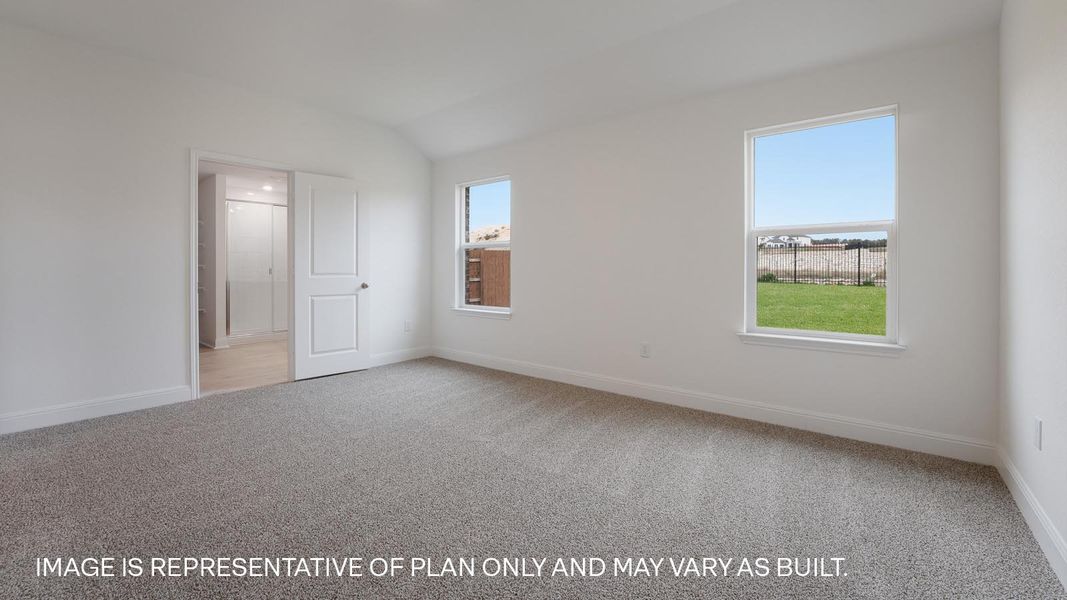 Spacious, unfurnished interior of a new home in Prairie Lakes, Buda (Image 10).