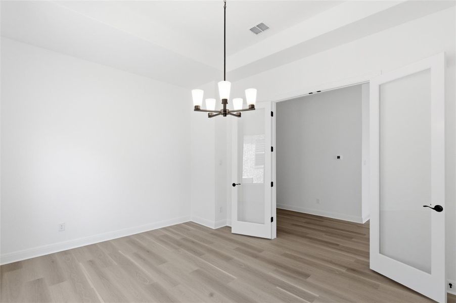 Spacious, unfurnished interior of a new home in Hawkes Landing, Leander (Image 19). Spacious, unfurnished interior of a new home in Hawkes Landing, Leander (Image 19).