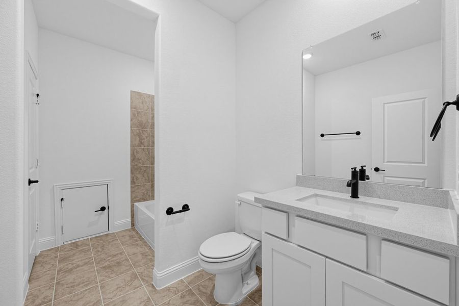 Furnished interior view inside a new home in The Ridge at Northlake, Northlake (Image 12).