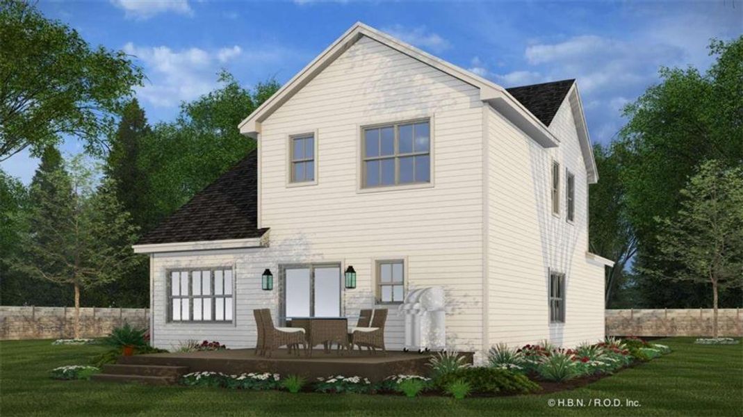 Front exterior of a new home in , Carrollton, GA, highlighting curb appeal (Image 19).