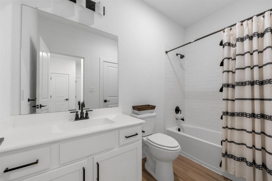 Furnished interior view inside a new home in , Dayton (Image 12).