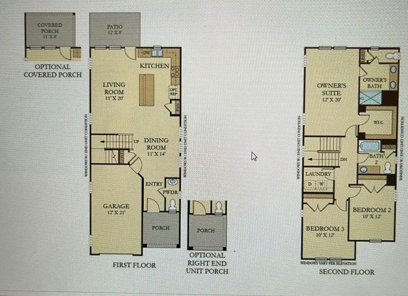 2D floor plan layout of this home in , Charleston, SC (Image 5).