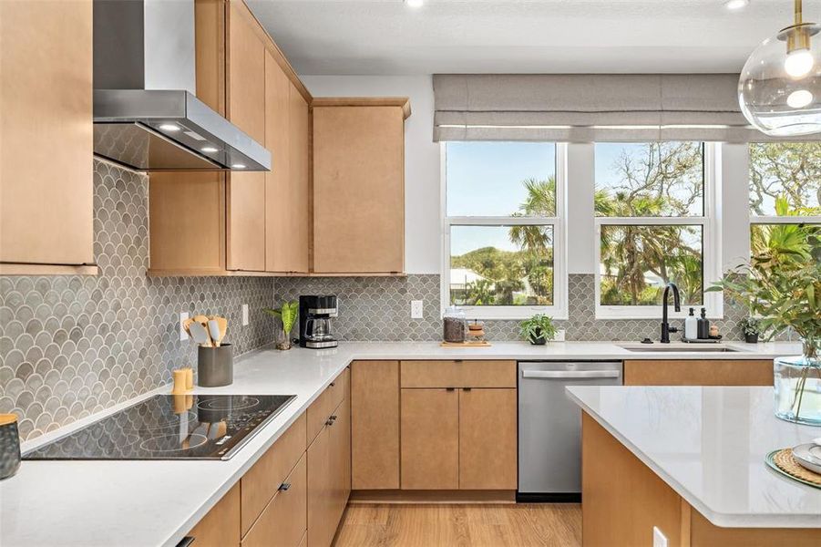 Furnished interior view inside a new home in EvenTide, New Smyrna Beach (Image 8).