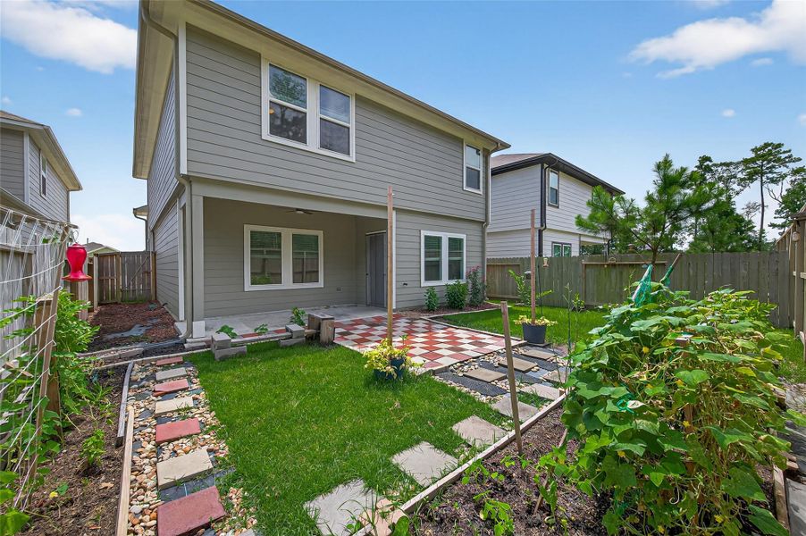 Front exterior of a new home in Presswoods, Splendora, TX, highlighting curb appeal (Image 20).