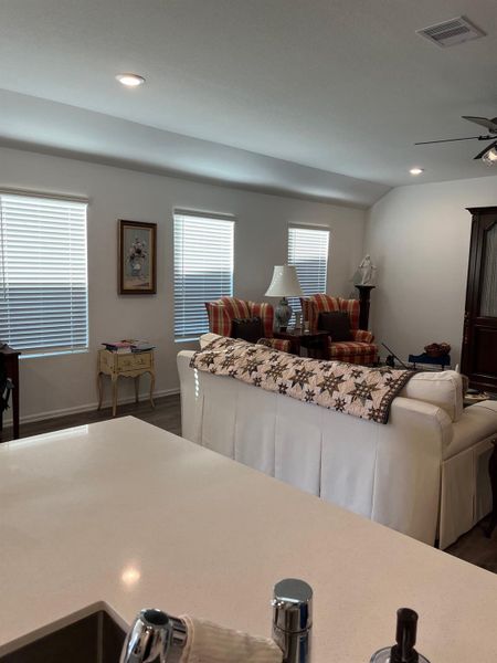Furnished interior view inside a new home in Cypress Green: Cottage Collection, Hockley (Image 14).