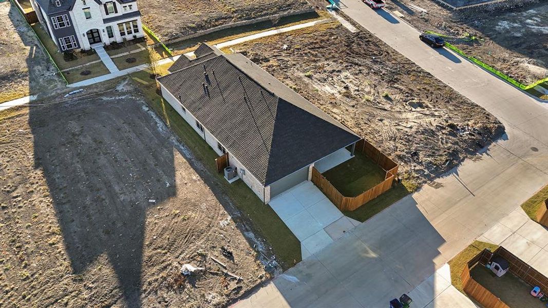 Aerial view of property and surrounding area Aerial view of property and surrounding area