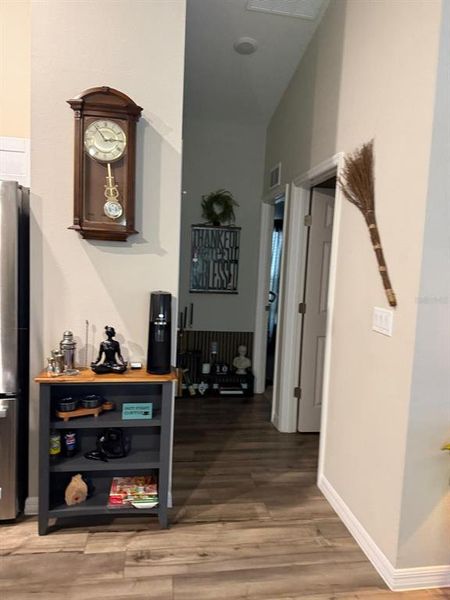 Furnished interior view inside a new home in Hammock Reserve, Haines City (Image 6).