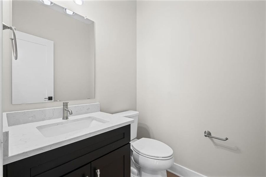 Furnished interior view inside a new home in Governor’s Preserve, Canton (Image 12).